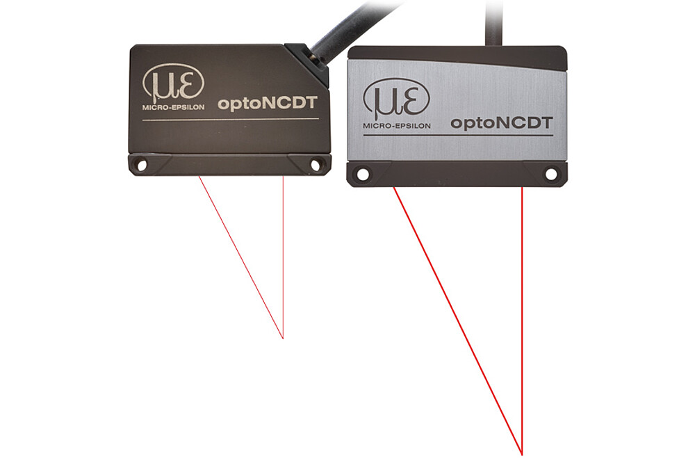 optoNCDT 1220과 optoNCDT 1900 레이저변위센서