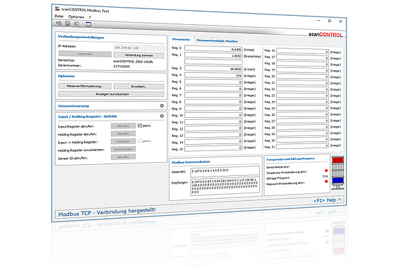 Modbus 기능 확인