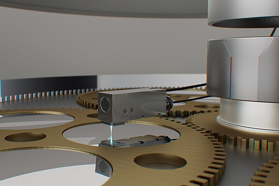 90° 사이드 뷰 타입의 interferoMETER IMP NIR TH3/90/IP68