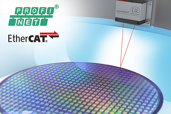 Industrial Ethernet 인터페이스를 지원하는 레이저변위센서