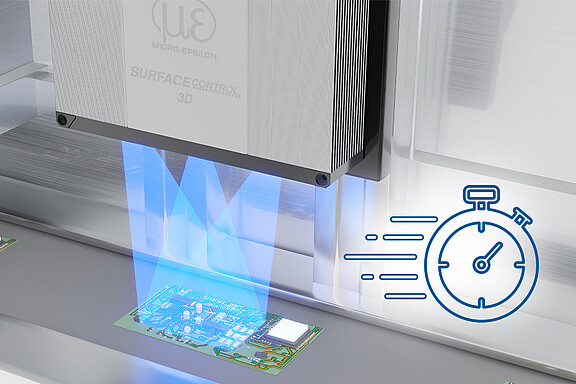 surfaceCONTROL 3D 3560의 빠른 3D 데이터 처리