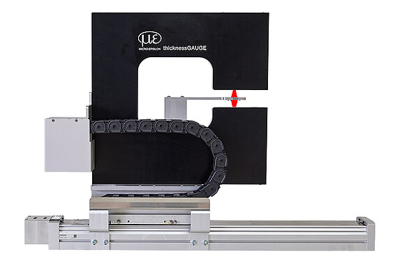 thicknessGAUGE 3D를 이용한 두께 및 3D 프로파일 동시 측정