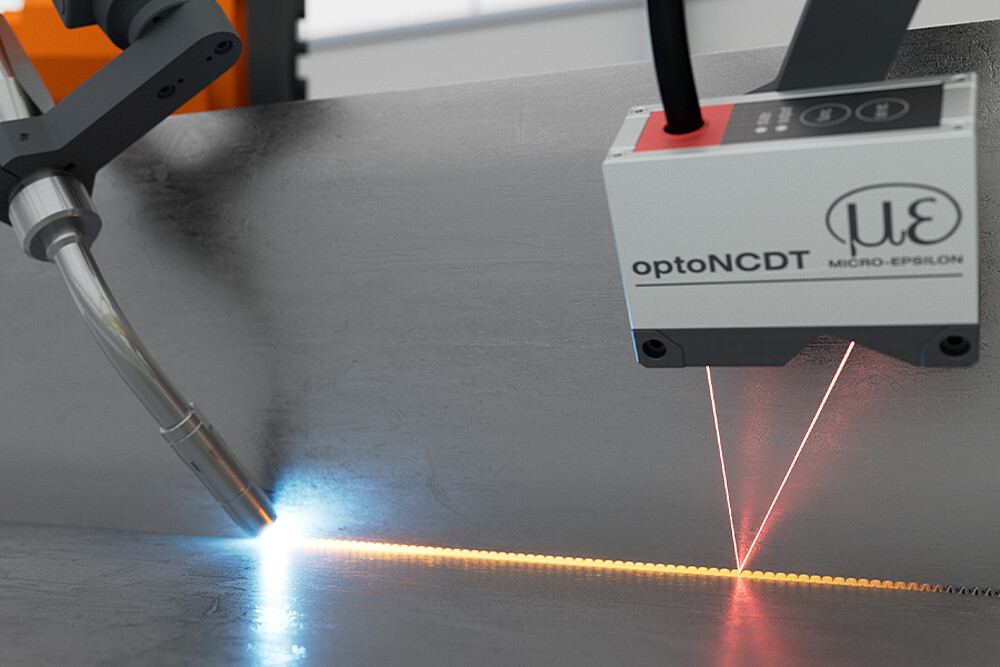 레이저 센서 용접 헤드 제어