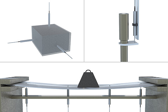 Geometric testing of building materials 