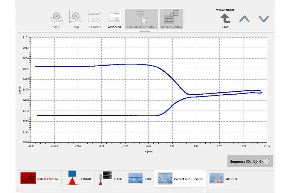 thicknessGAUGE 3D를 이용한 측정