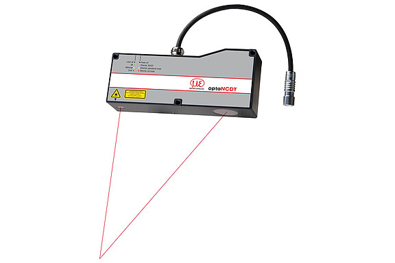 짧은 측정 범위와 긴 오프셋 거리를 제공하는 레이저변위센서 - optoNCDT 1710 / 2310