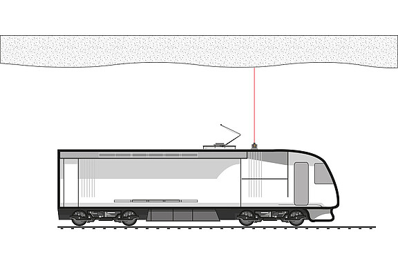 Distance measurement tunnels and bridges 