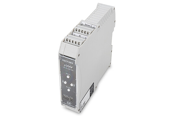 DTA (LVDT)와 LDR 시리즈 게이지 및 변위센서와 함께 사용되는 MSC7602 컨트롤러