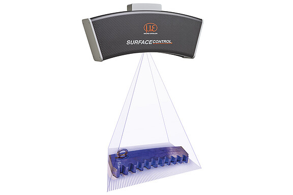 surfaceCONTROL 2600의 뛰어난 Z축 정확도