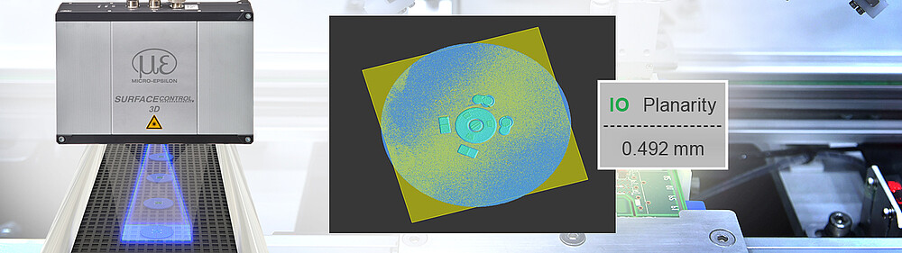 전자 기판 평면도 검사