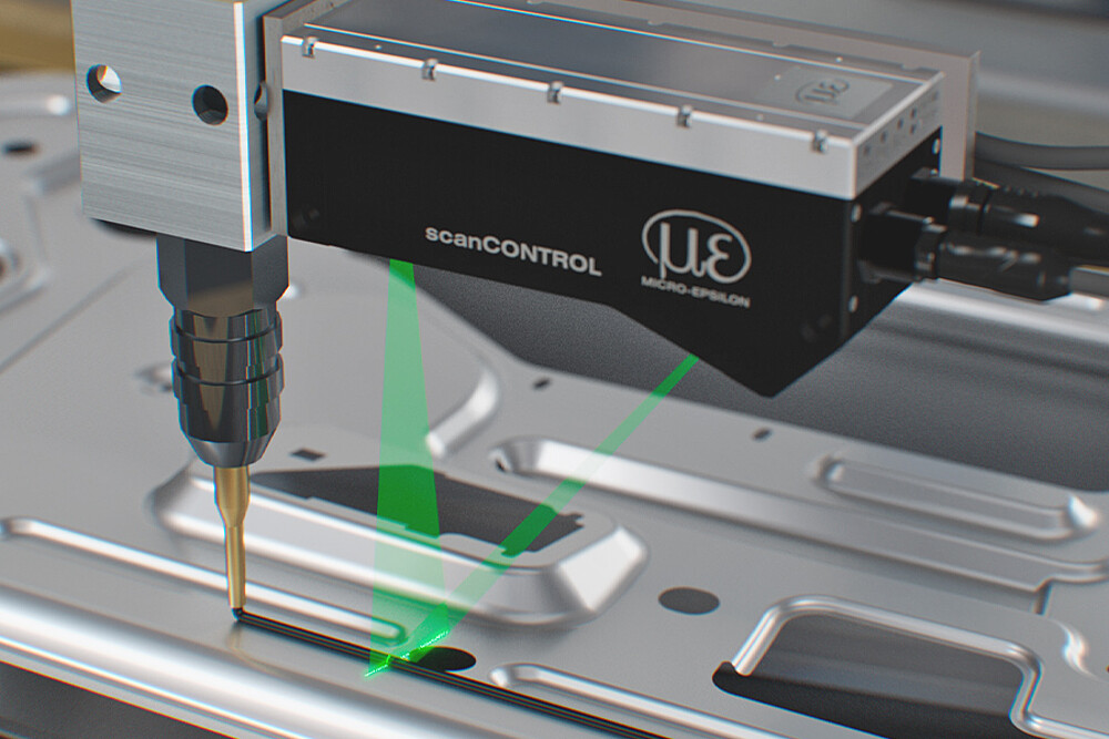 레이저스캐너를 이용한 접착 비드 검사