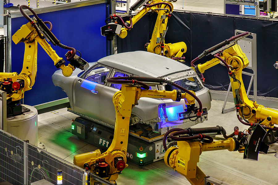 Defekterkennung auf Roh-Karosserien