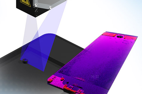 Dimensional inspection of fine mechanical structures