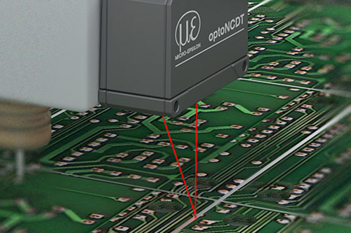 Measuring scribe lines on PCB panels 